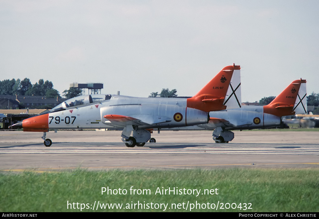 Aircraft Photo of E.25-07 | CASA C101EB Aviojet | Spain - Air Force | AirHistory.net #200432