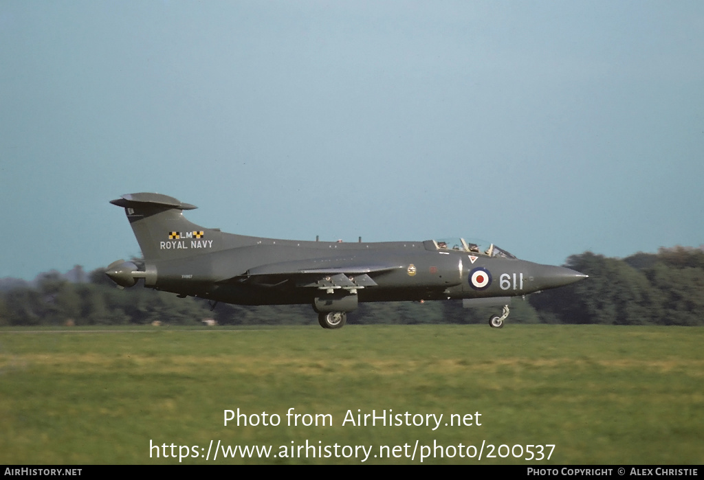 Aircraft Photo of XV867 | Hawker Siddeley Buccaneer S2B | UK - Navy | AirHistory.net #200537