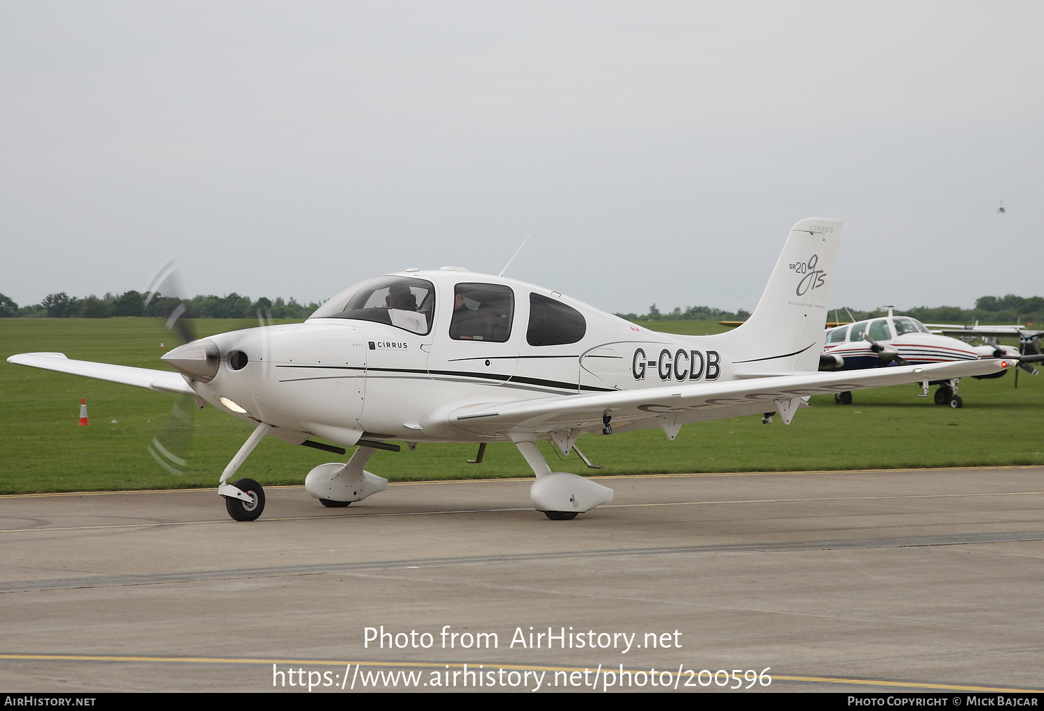 Aircraft Photo of G-GCDB | Cirrus SR-20 G3-GTS | AirHistory.net #200596