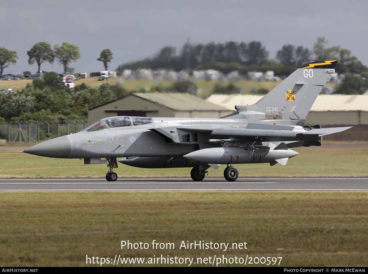 Aircraft Photo of ZE341 | Panavia Tornado F3 | UK - Air Force | AirHistory.net #200597