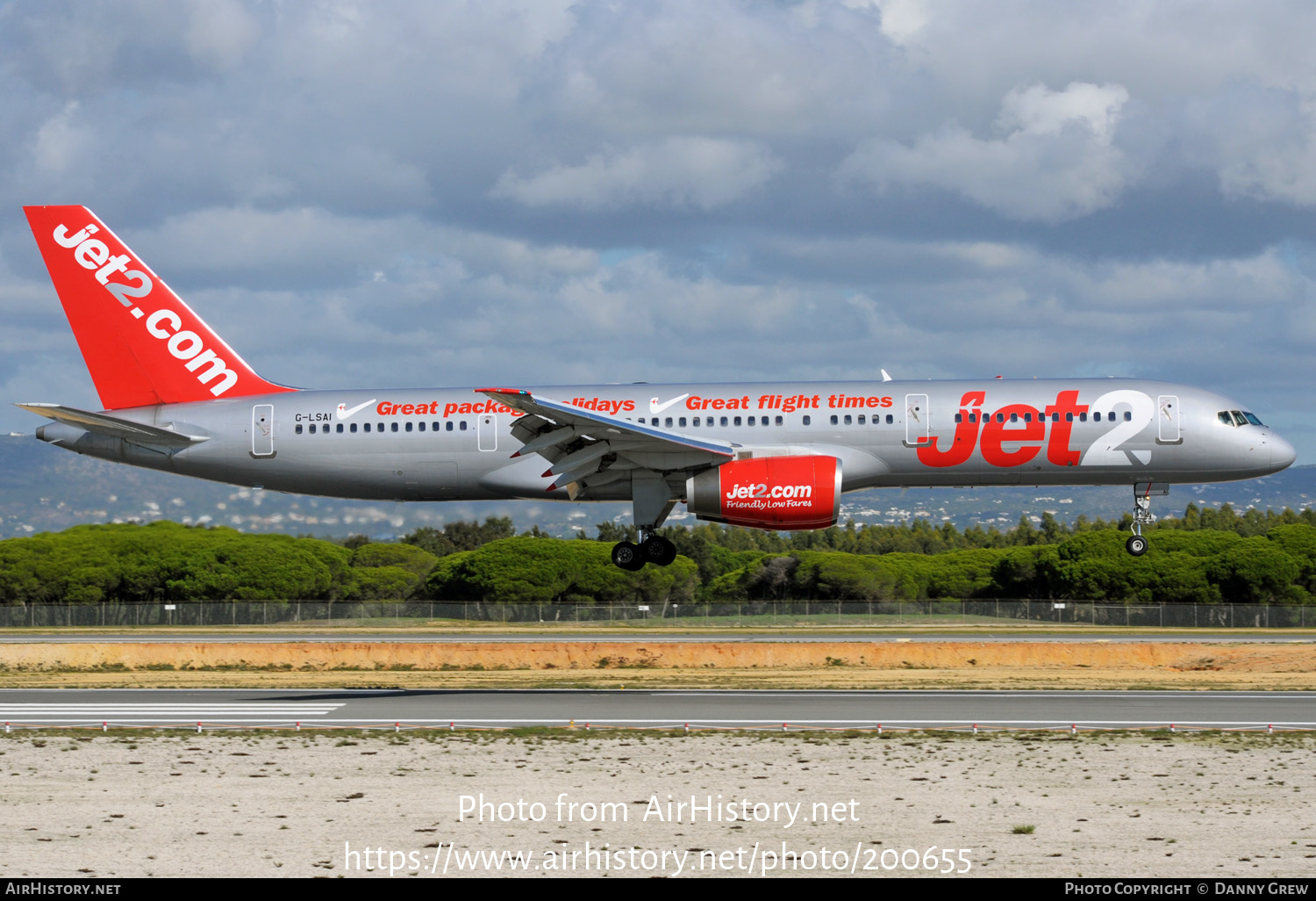 Aircraft Photo of G-LSAI | Boeing 757-21B | Jet2 | AirHistory.net #200655