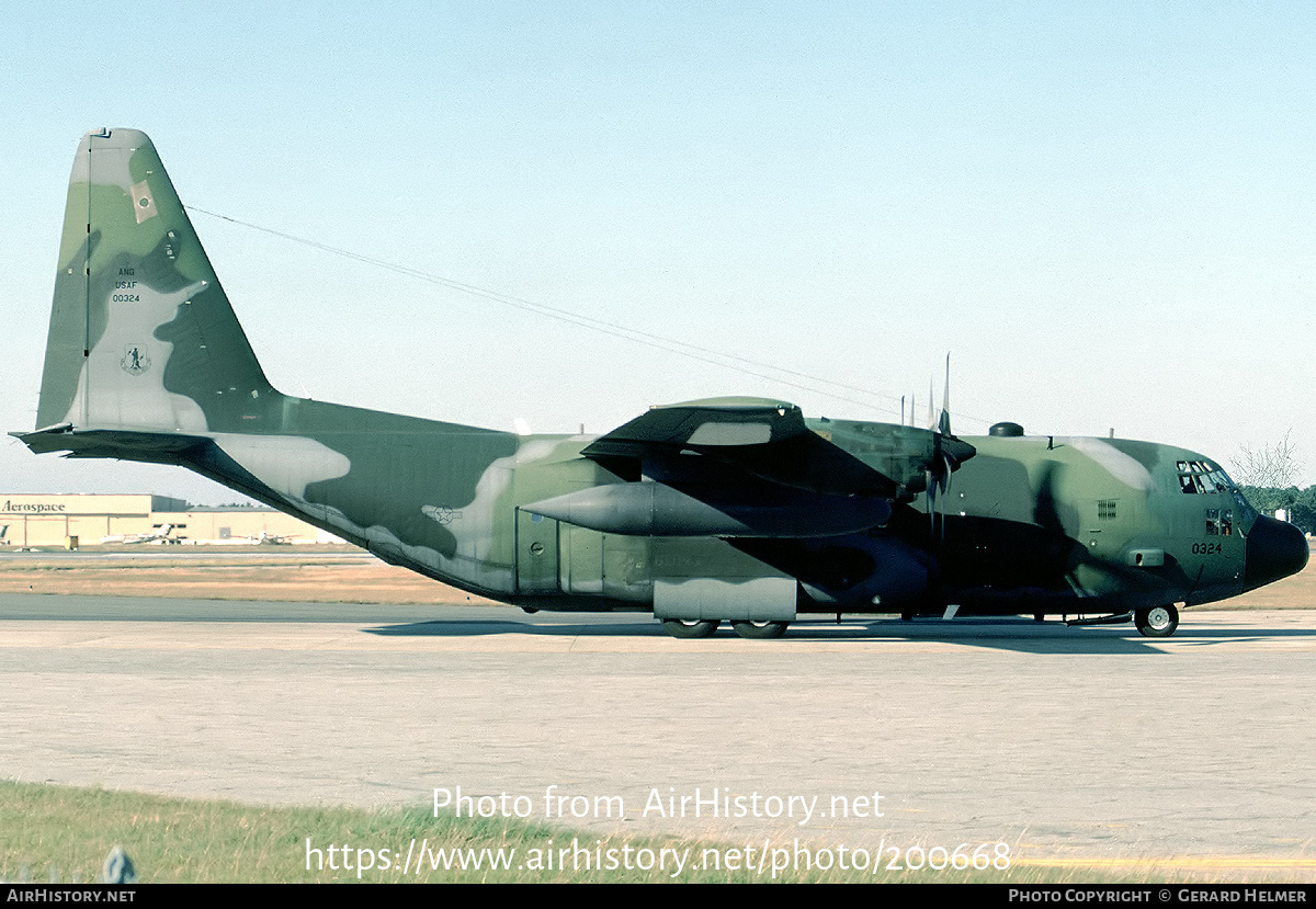 Aircraft Photo of 80-0324 / 00324 | Lockheed C-130H Hercules | USA - Air Force | AirHistory.net #200668