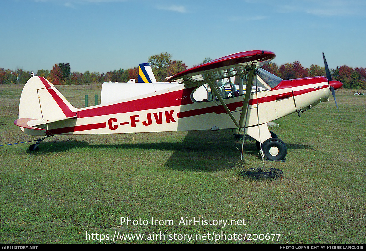 Aircraft Photo of C-FJVK | Piper PA-18 Super Cub | AirHistory.net #200677