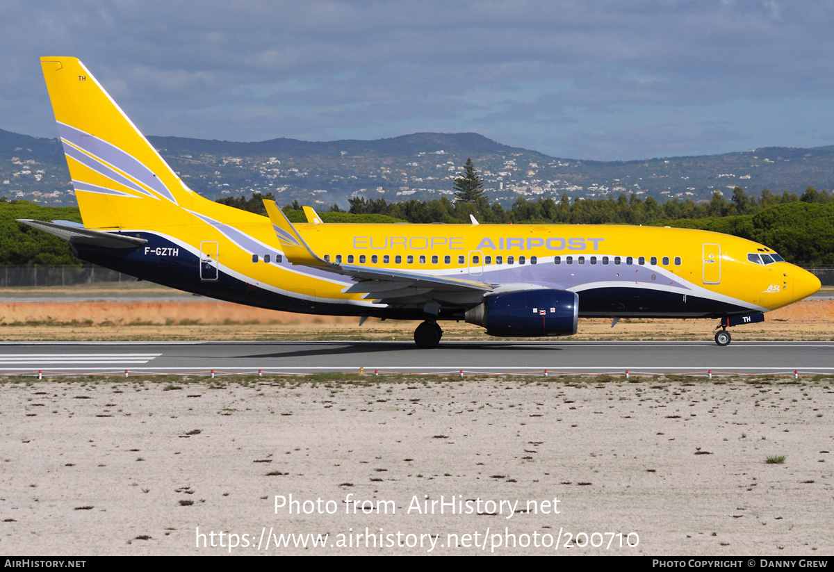 Aircraft Photo of F-GZTH | Boeing 737-73S | Europe Airpost | AirHistory.net #200710