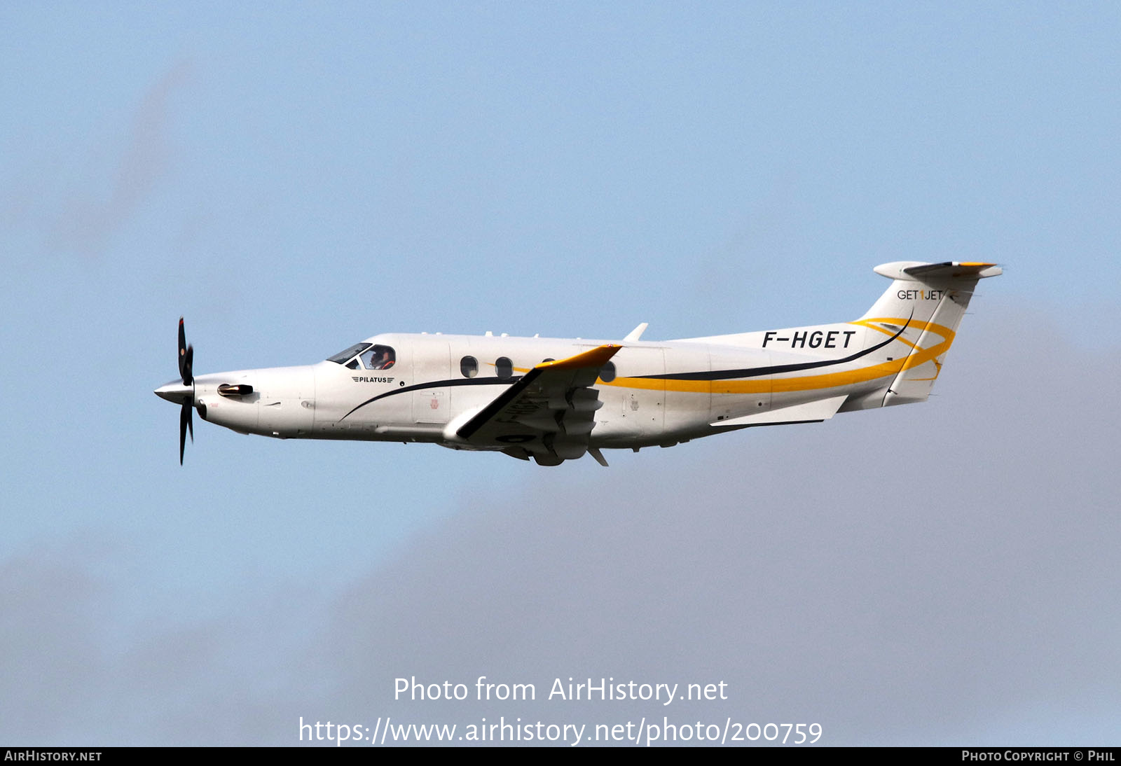 Aircraft Photo of F-HGET | Pilatus PC-12NG (PC-12/47E) | Get1Jet | AirHistory.net #200759