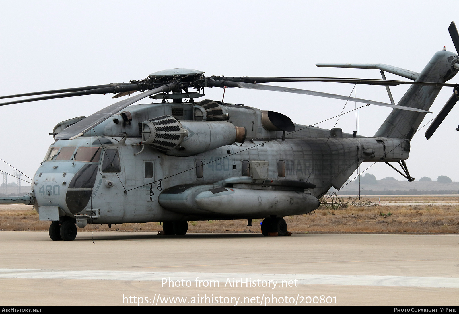 Aircraft Photo of 162480 | Sikorsky CH-53E Super Stallion | USA - Marines | AirHistory.net #200801