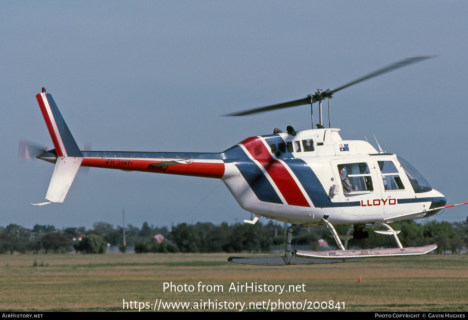 Aircraft Photo of VH-SWH | Bell 206B-3 JetRanger III | Lloyd Helicopters | AirHistory.net #200841