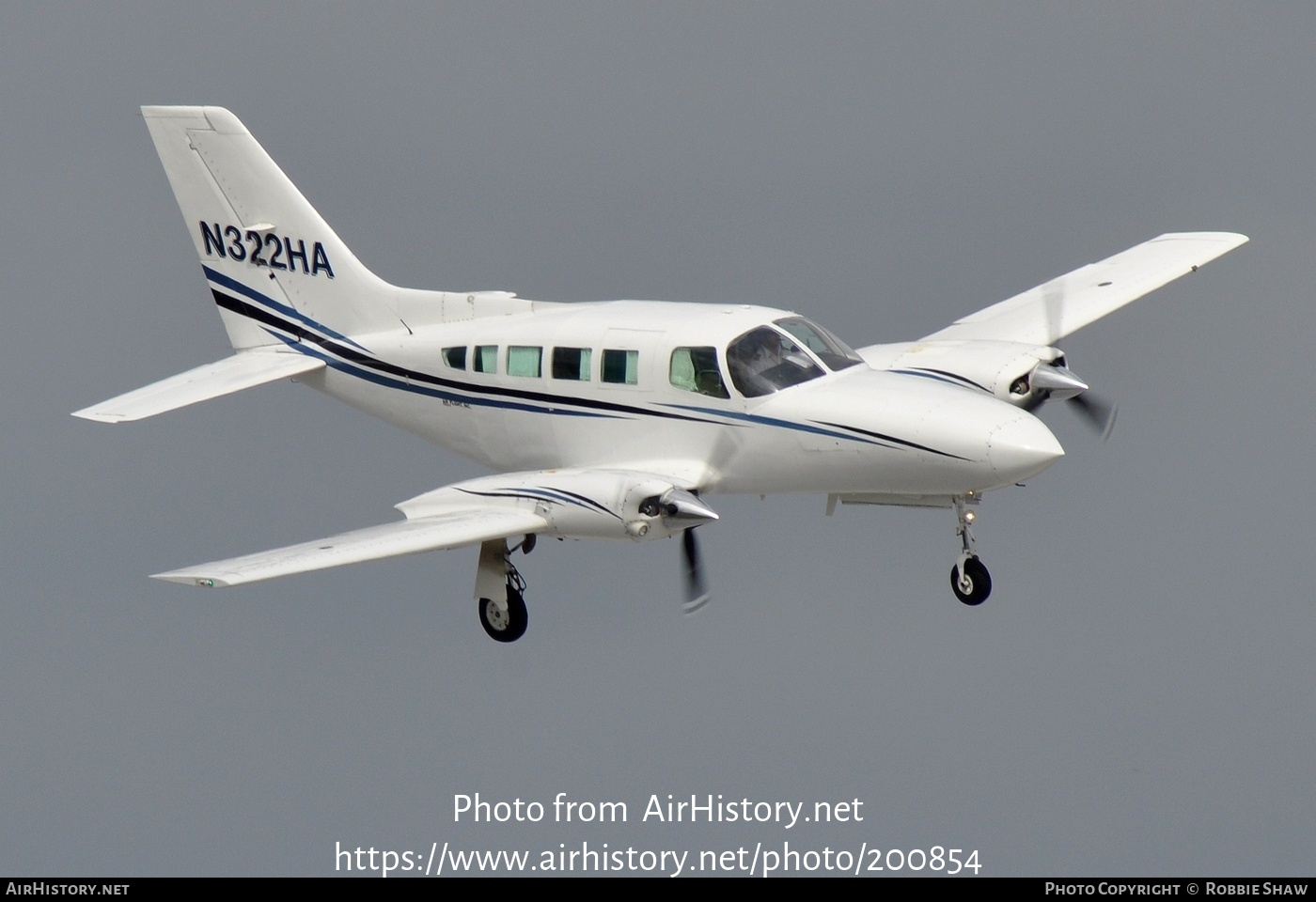 Aircraft Photo of N322HA | Cessna 402C | AirHistory.net #200854