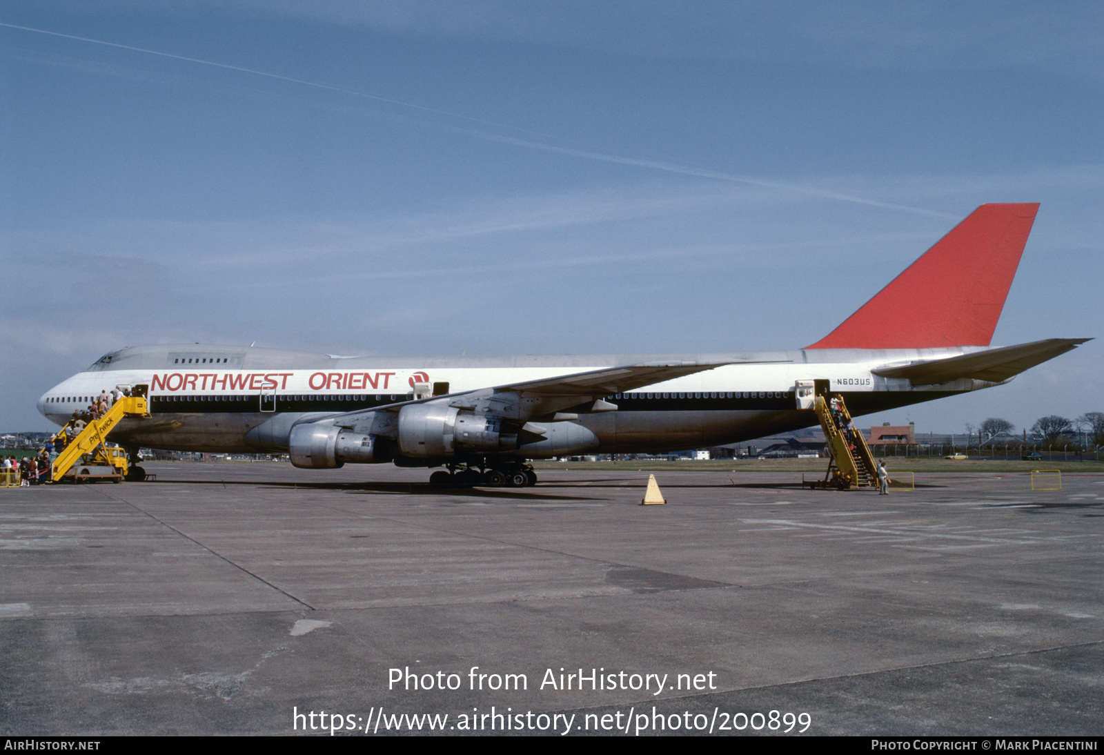 Aircraft Photo of N603US | Boeing 747-151 | Northwest Orient Airlines | AirHistory.net #200899