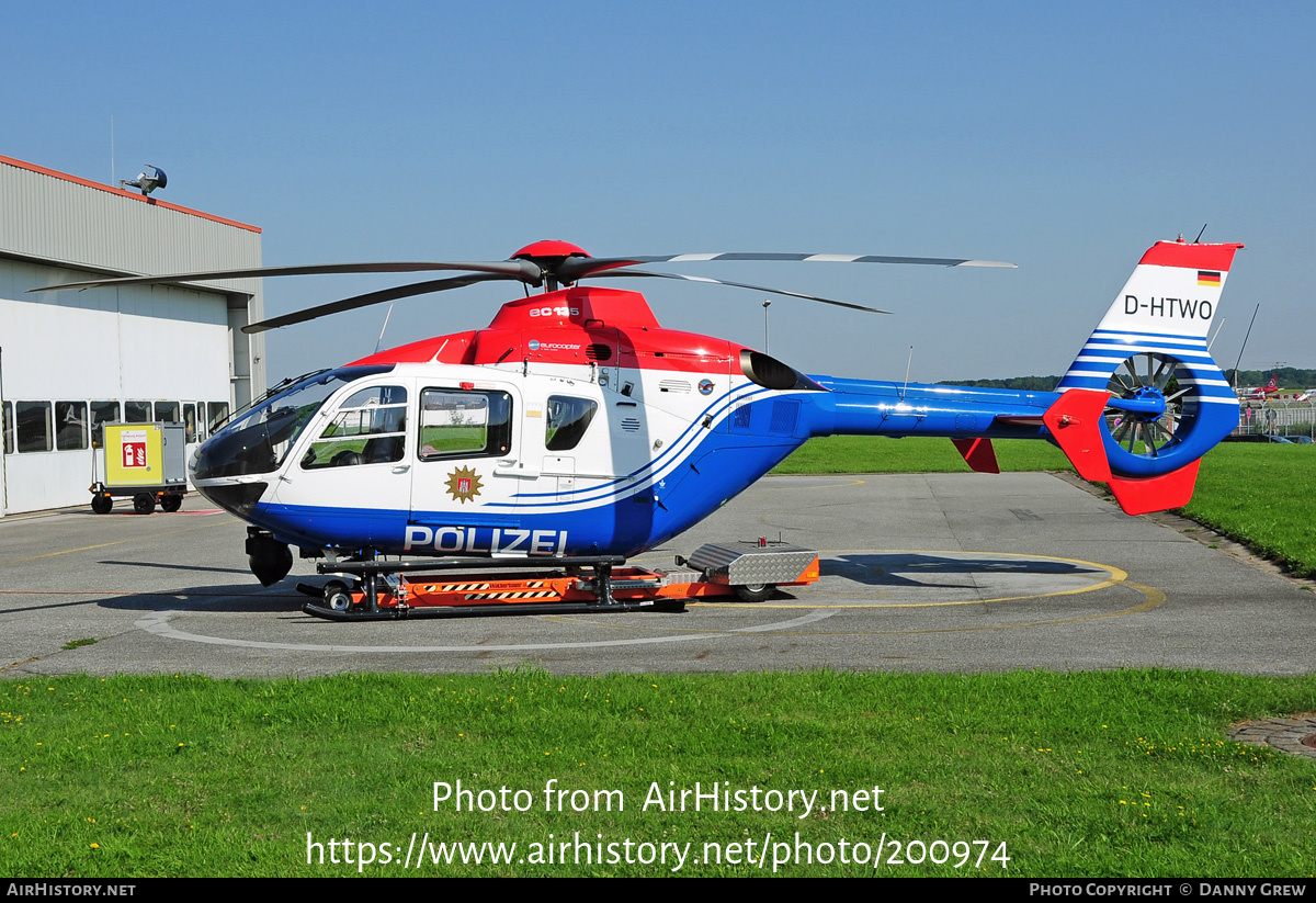 Aircraft Photo of D-HTWO | Eurocopter EC-135P-2 | Polizei Hamburg | AirHistory.net #200974