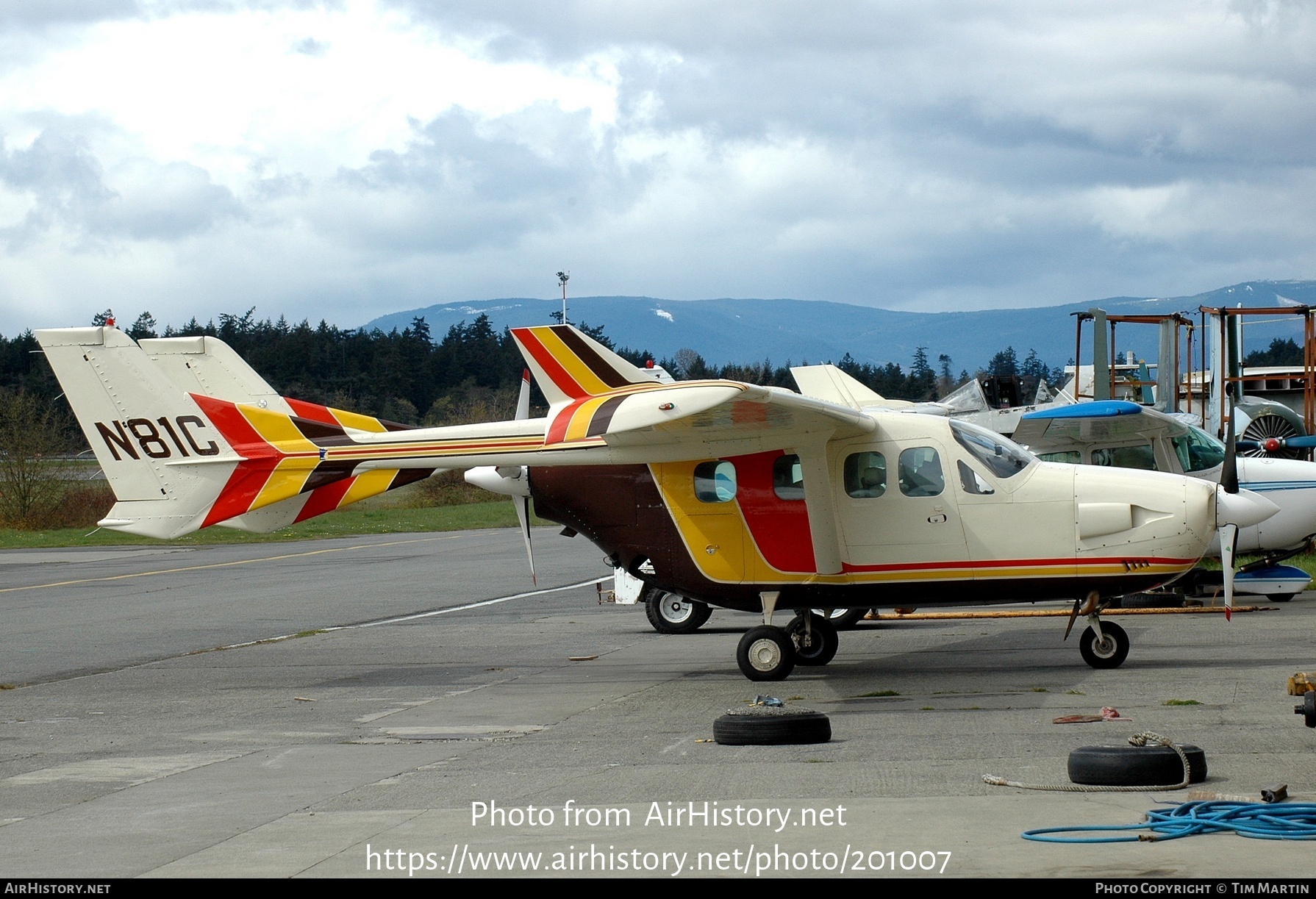 Aircraft Photo of N81C | Cessna T337G Pressurized Skymaster | AirHistory.net #201007