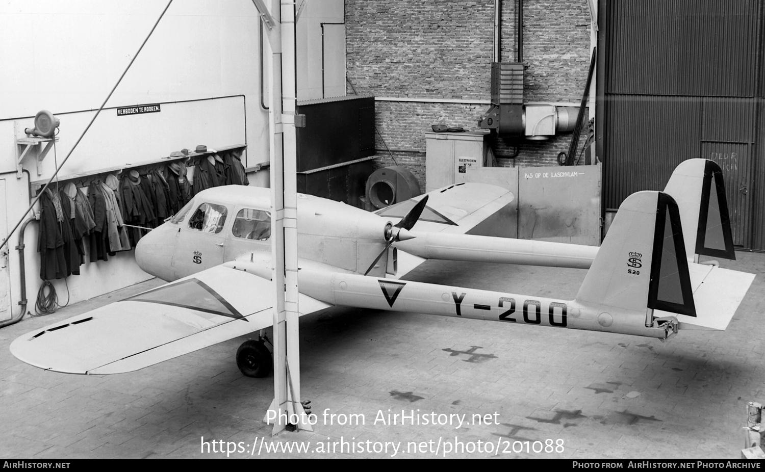 Aircraft Photo of Y-200 | De Schelde S.20 | Netherlands - Air Force | AirHistory.net #201088