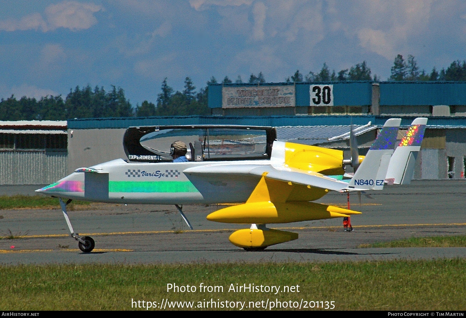 Aircraft Photo of N840EZ | Rutan 31 VariEze | AirHistory.net #201135