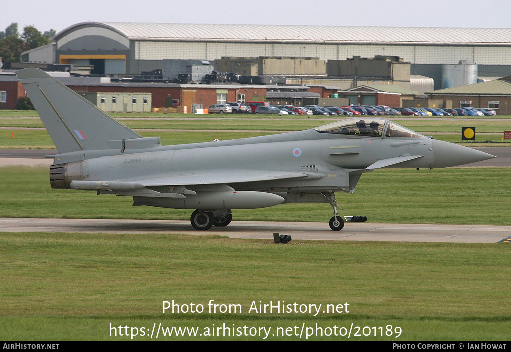 Aircraft Photo of ZJ944 | Eurofighter EF-2000 Typhoon FGR4 | UK - Air Force | AirHistory.net #201189