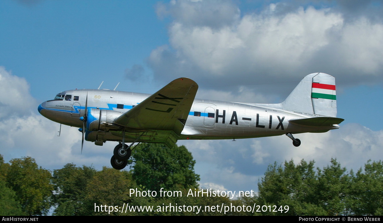 Aircraft Photo of HA-LIX | Lisunov Li-2T | Goldtimer Alapítvány | Malév - Hungarian Airlines | AirHistory.net #201249