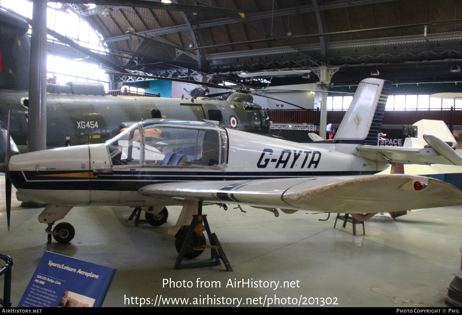 Aircraft Photo of G-AYTA | Morane-Saulnier MS-880B Rallye Club | AirHistory.net #201302