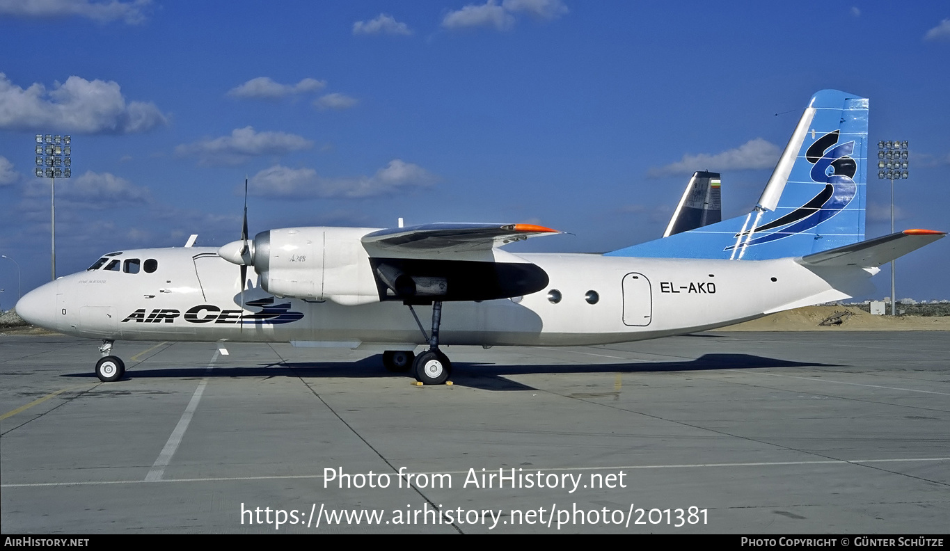 Aircraft Photo of EL-AKO | Antonov An-24RV | Air Cess | AirHistory.net #201381