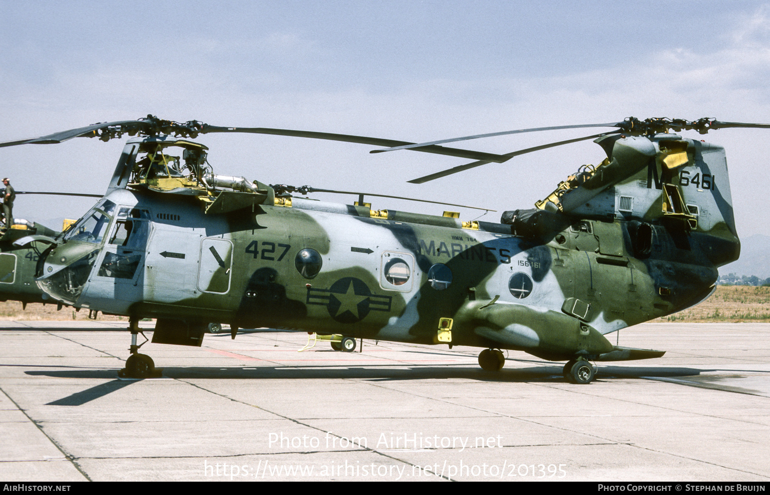 Aircraft Photo of 156461 / 6461 | Boeing Vertol CH-46F Sea Knight | USA - Marines | AirHistory.net #201395