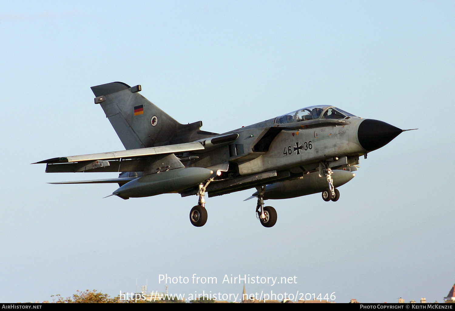 Aircraft Photo of 4636 | Panavia Tornado ECR | Germany - Air Force | AirHistory.net #201446