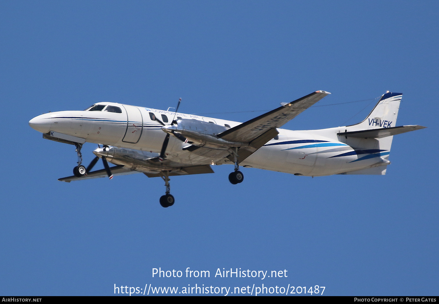 Aircraft Photo of VH-VEK | Fairchild SA-227DC Metro 23 | Corporate Air | AirHistory.net #201487