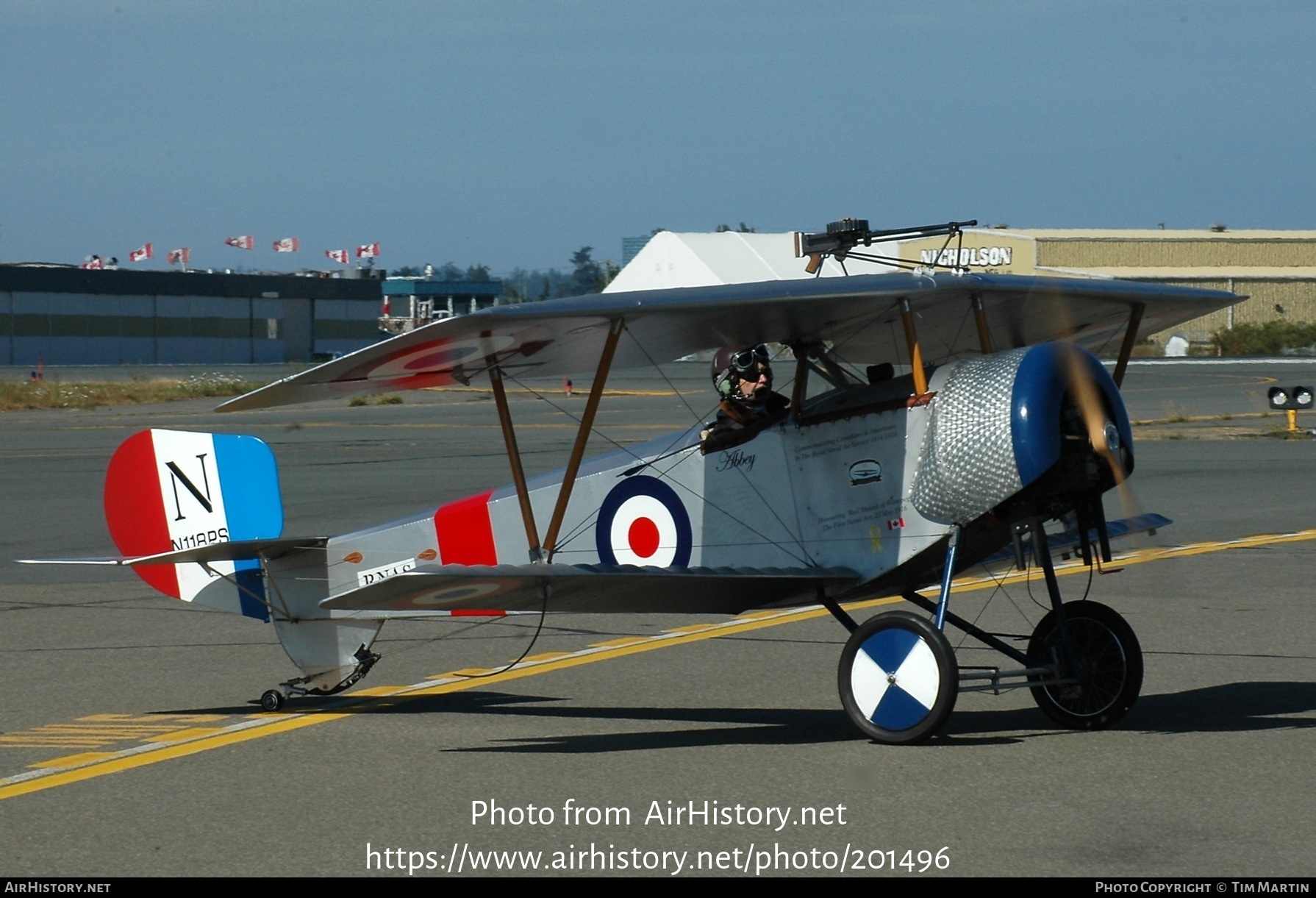 Aircraft Photo of N118PS | Nieuport 11 (replica) | UK - Navy | AirHistory.net #201496