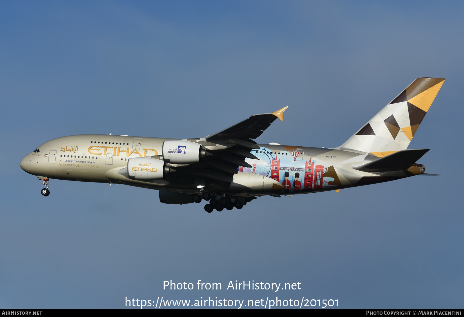 Aircraft Photo of A6-APE | Airbus A380-861 | Etihad Airways | AirHistory.net #201501