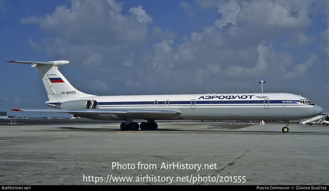 Aircraft Photo of RA-86553 | Ilyushin Il-62M | Aeroflot | AirHistory.net #201555