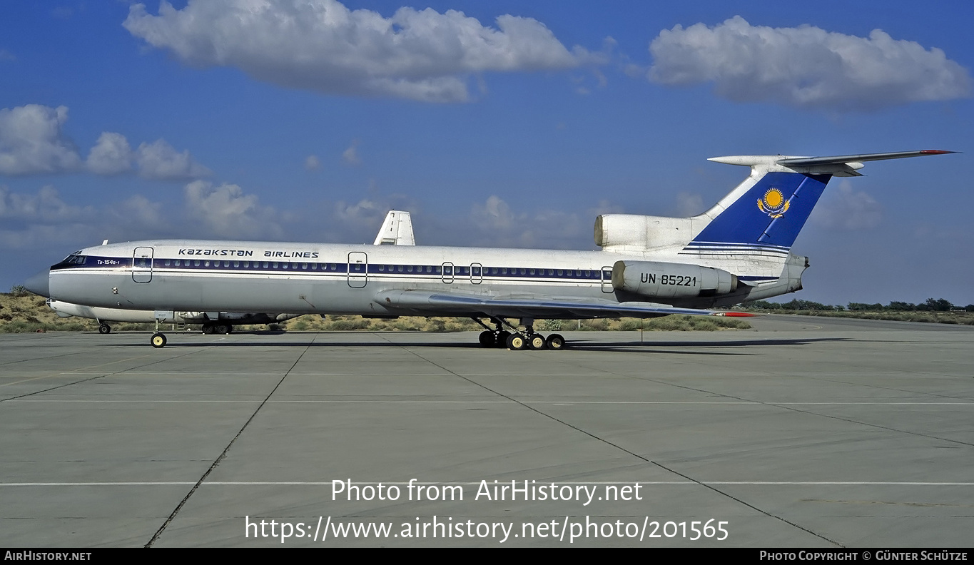 Aircraft Photo of UN-85221 | Tupolev Tu-154B-1 | Kazakhstan Airlines | AirHistory.net #201565