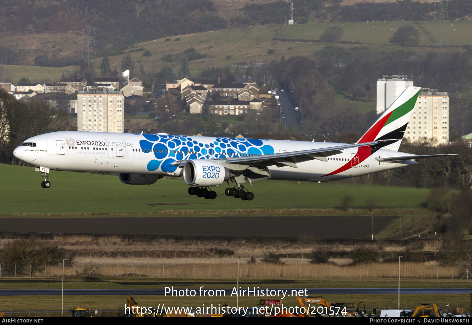 Aircraft Photo of A6-EPD | Boeing 777-31H/ER | Emirates | AirHistory.net #201574