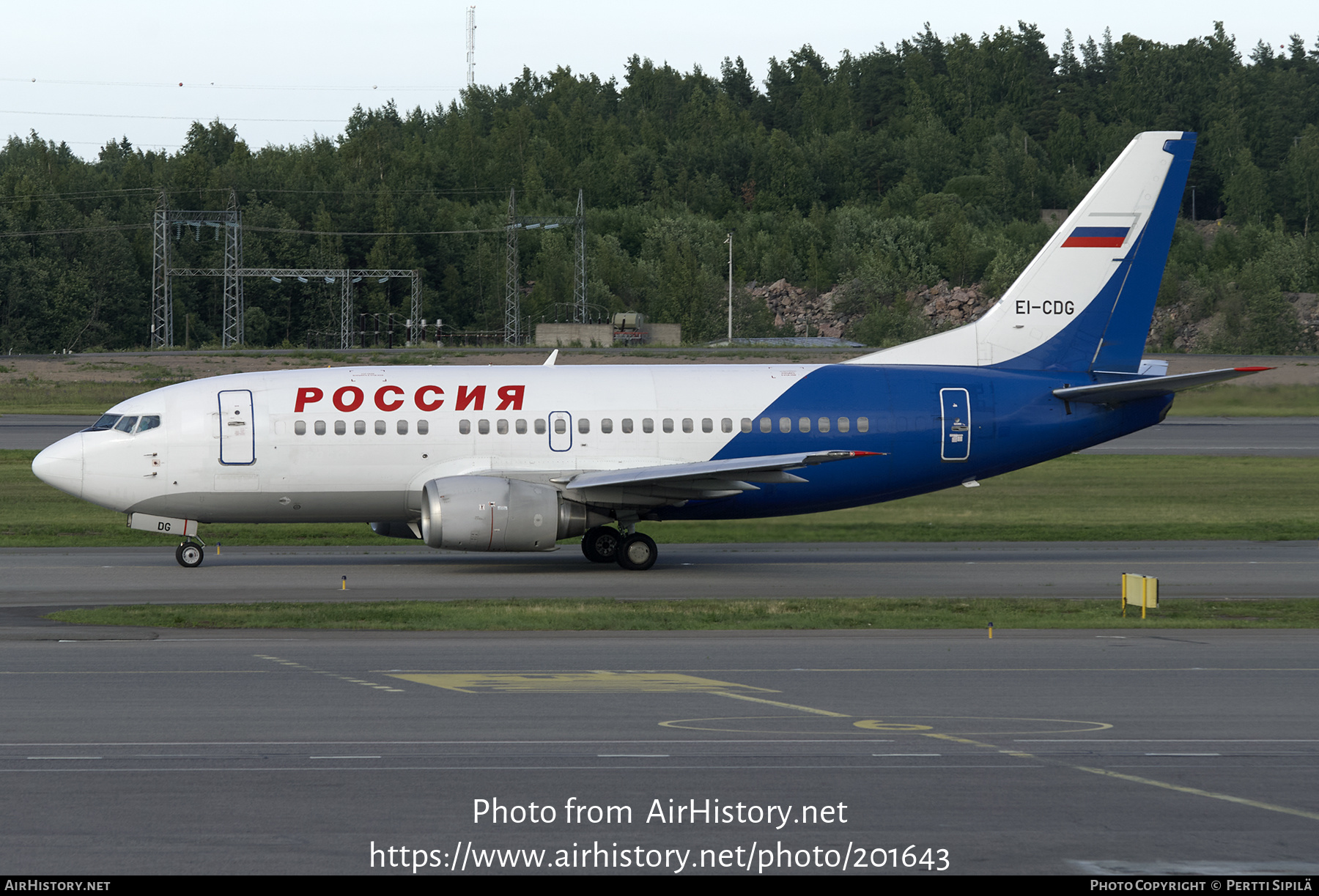 Aircraft Photo of EI-CDG | Boeing 737-548 | Rossiya - Russian Airlines | AirHistory.net #201643