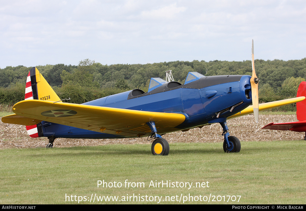 Aircraft Photo of N33870 / 02538 | Fairchild PT-19A Cornell (M-62A) | USA - Air Force | AirHistory.net #201707