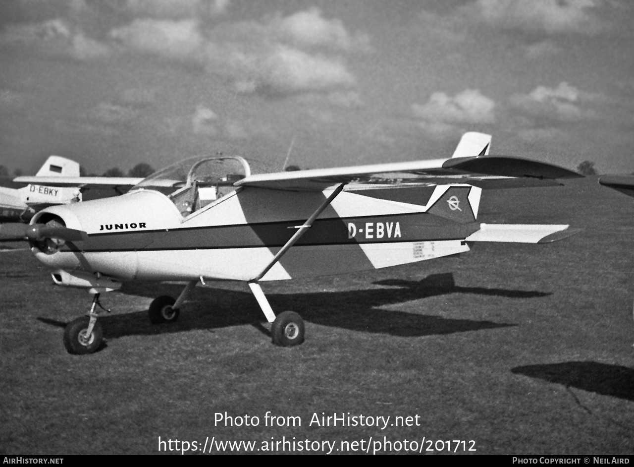 Aircraft Photo of D-EBVA | Bölkow Bo-208 Junior | AirHistory.net #201712