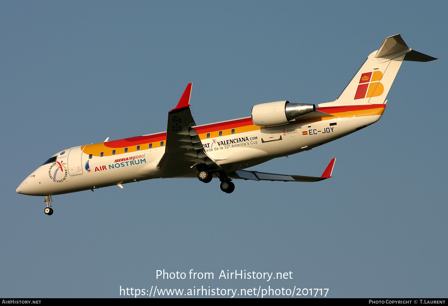 Aircraft Photo of EC-JOY | Bombardier CRJ-200LR (CL-600-2B19) | Iberia Regional | AirHistory.net #201717