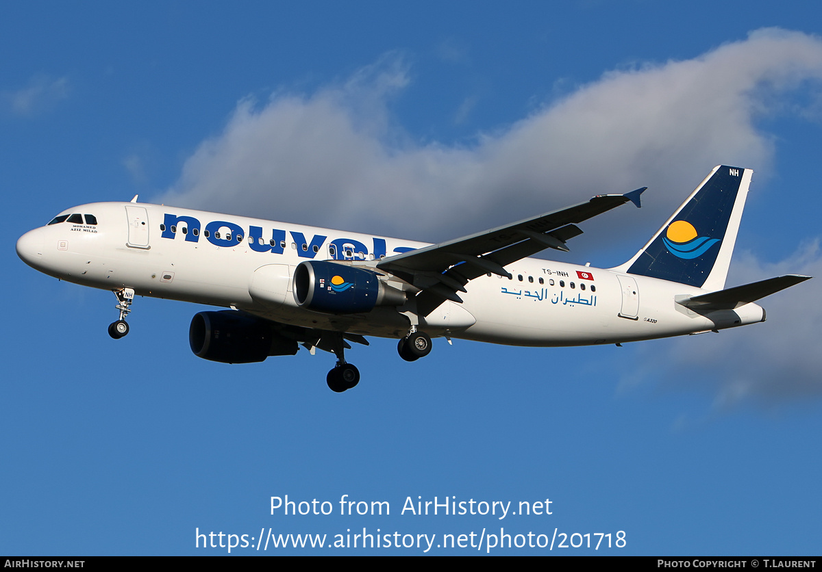 Aircraft Photo of TS-INH | Airbus A320-211 | Nouvelair Tunisie | AirHistory.net #201718