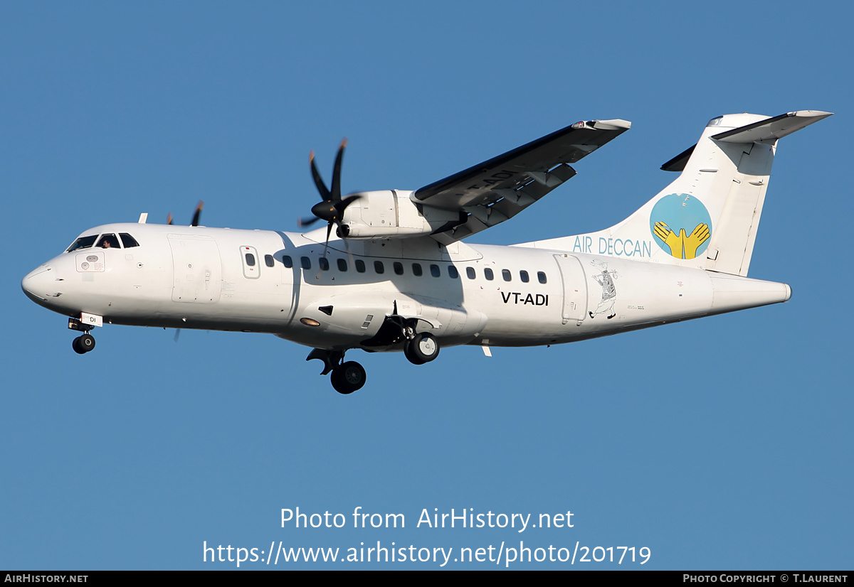 Aircraft Photo of VT-ADI | ATR ATR-42-500 | Air Deccan | AirHistory.net #201719