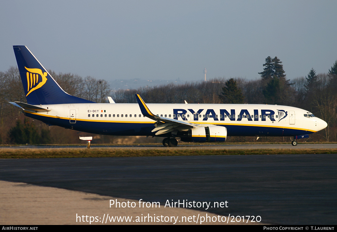 Aircraft Photo of EI-DCT | Boeing 737-8AS | Ryanair | AirHistory.net #201720