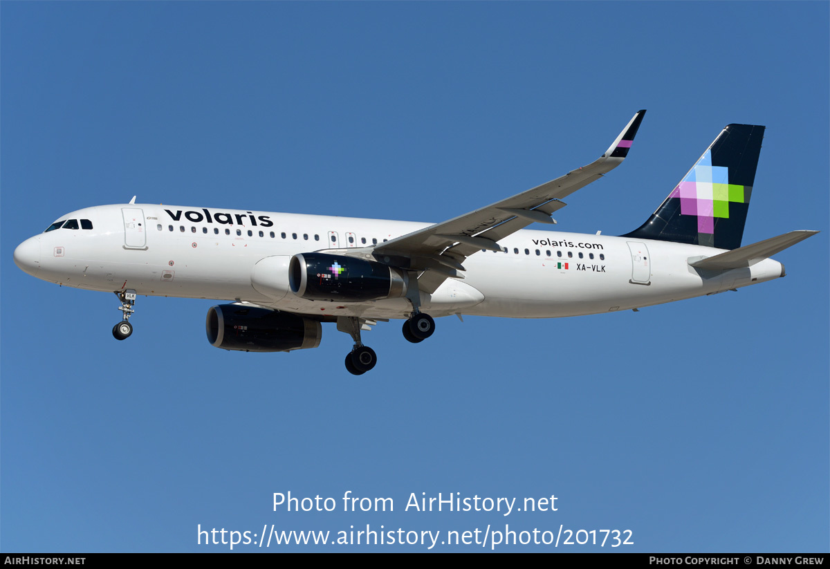 Aircraft Photo of XA-VLK | Airbus A320-233 | Volaris | AirHistory.net #201732