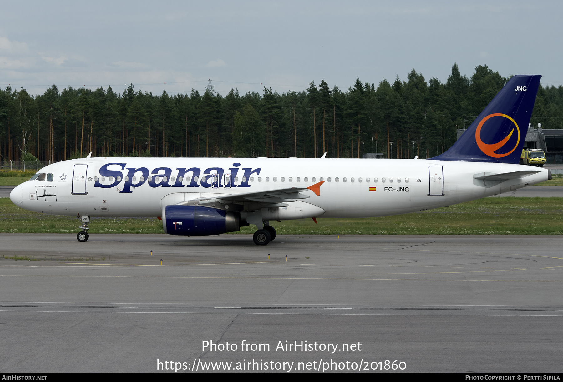 Aircraft Photo of EC-JNC | Airbus A320-232 | Spanair | AirHistory.net #201860