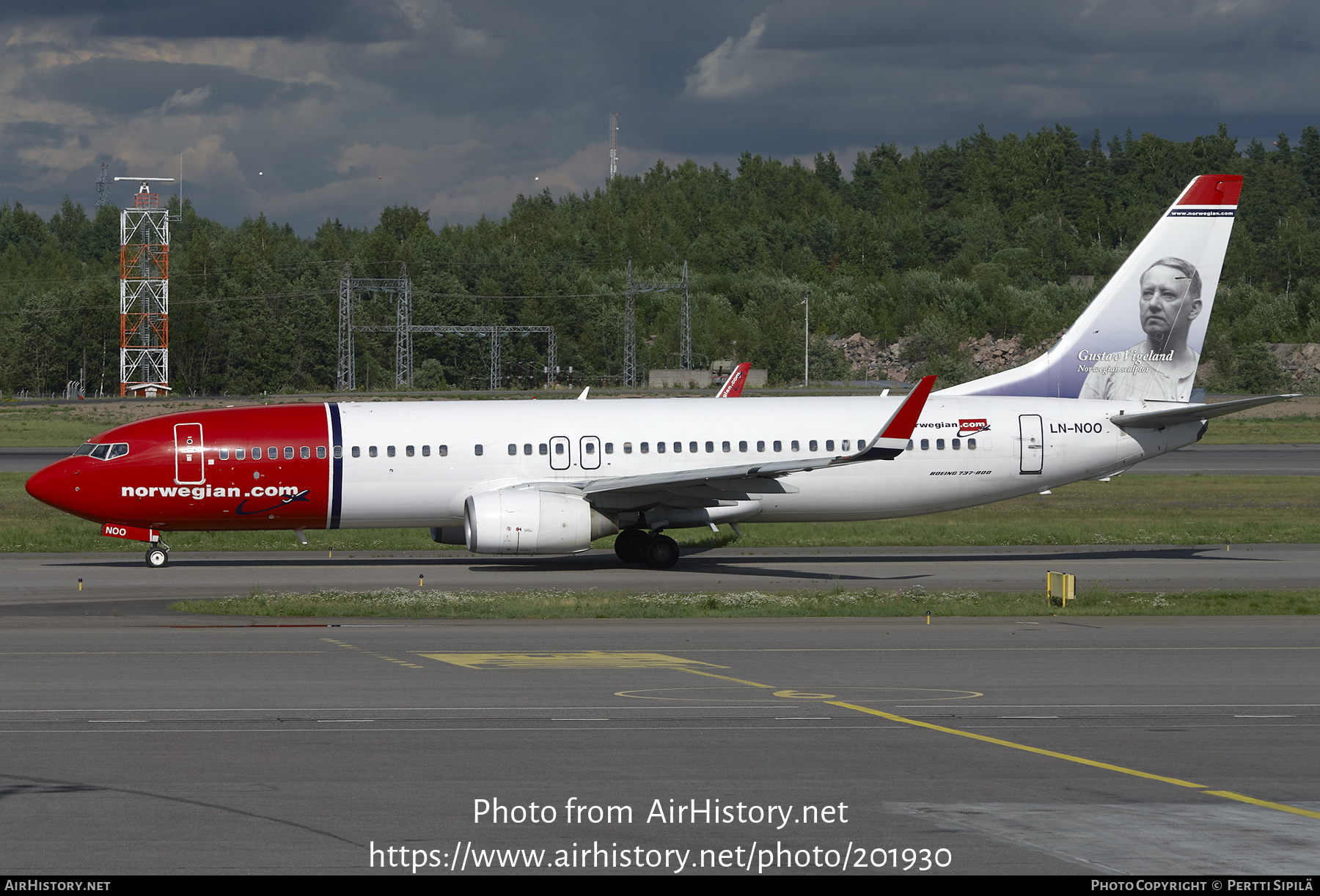 Aircraft Photo of LN-NOO | Boeing 737-86Q | Norwegian | AirHistory.net #201930