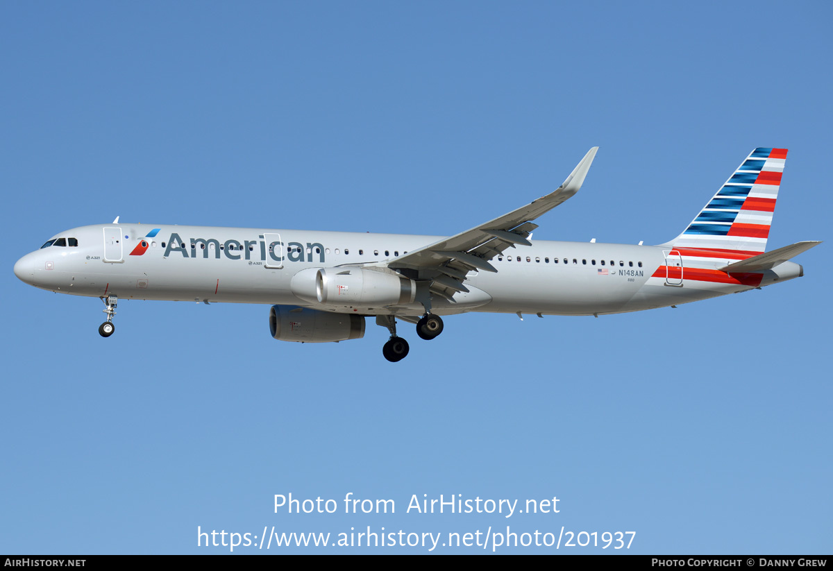 Aircraft Photo of N148AN | Airbus A321-231 | American Airlines | AirHistory.net #201937