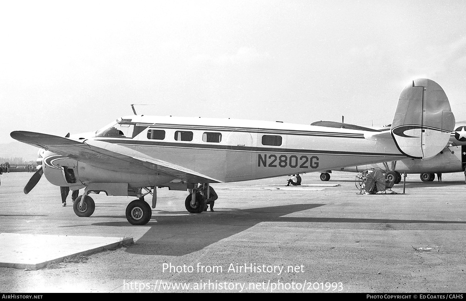 Aircraft Photo of N2802G | Beech C-45G Expeditor/Tri-Gear | AirHistory.net #201993