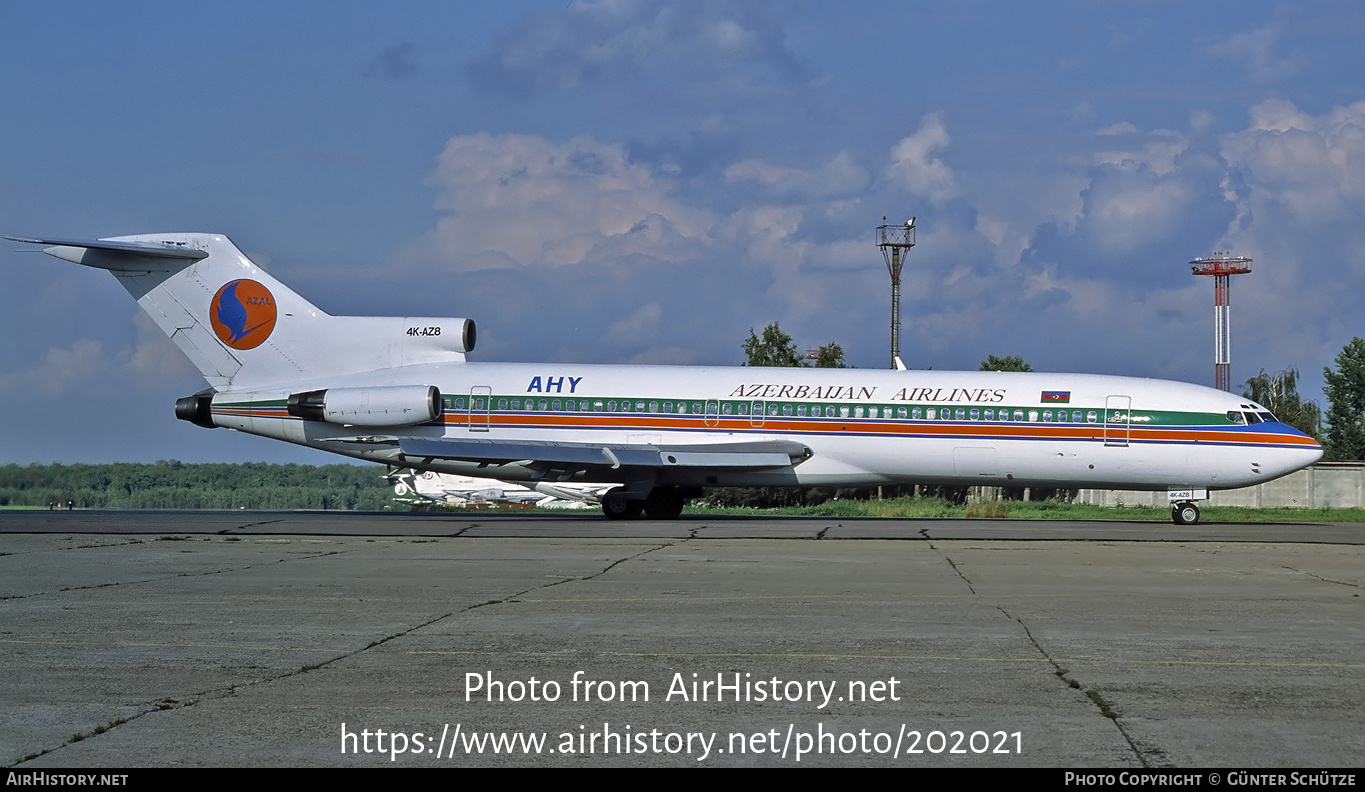 Aircraft Photo of 4K-AZ8 | Boeing 727-230 | Azerbaijan Airlines - AZAL - AHY | AirHistory.net #202021