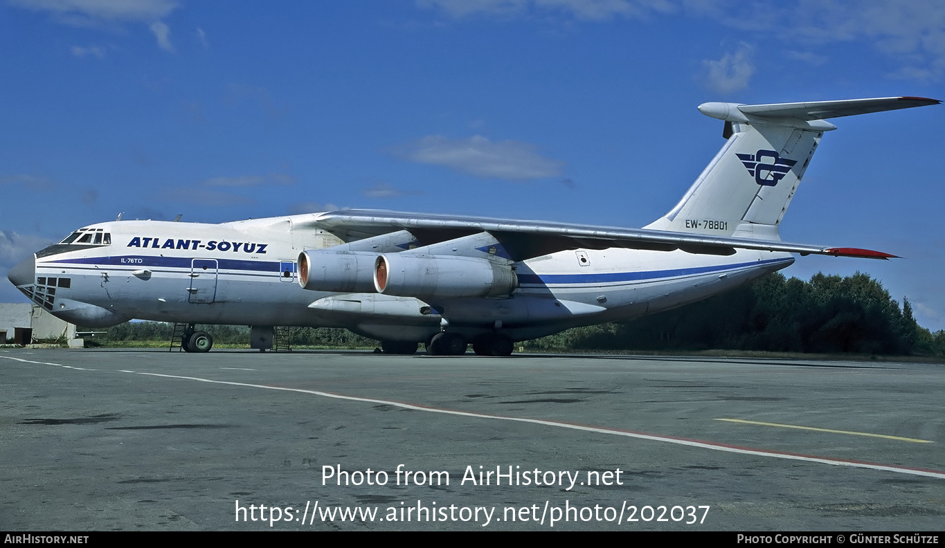 Aircraft Photo of EW-78801 | Ilyushin Il-76MD | Atlant-Soyuz Airlines | AirHistory.net #202037