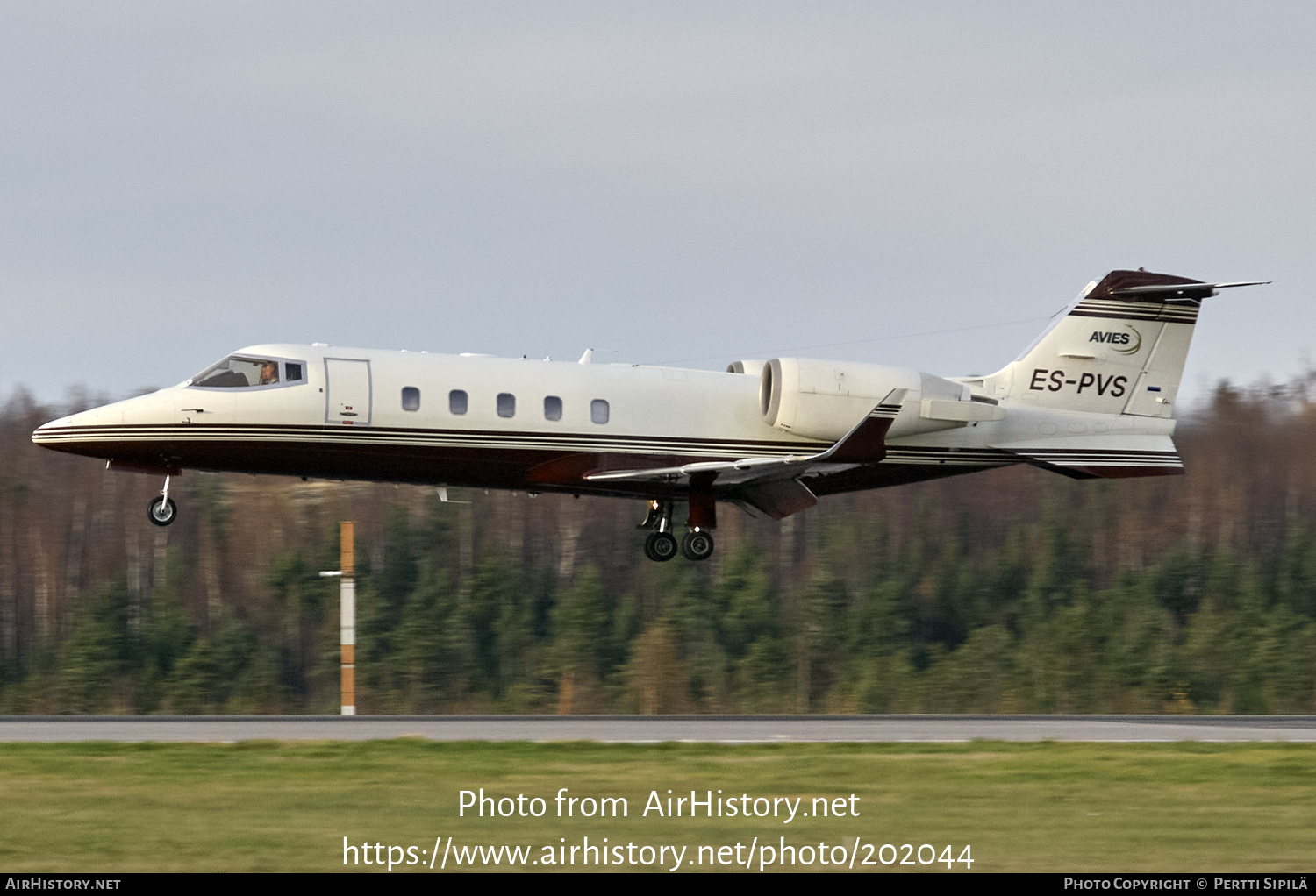 Aircraft Photo of ES-PVS | Learjet 60 | Avies | AirHistory.net #202044