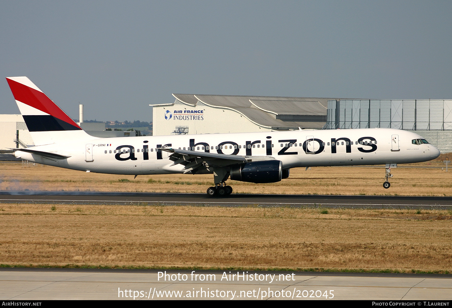 Aircraft Photo of F-GRNI | Boeing 757-23N | Air Horizons | AirHistory.net #202045