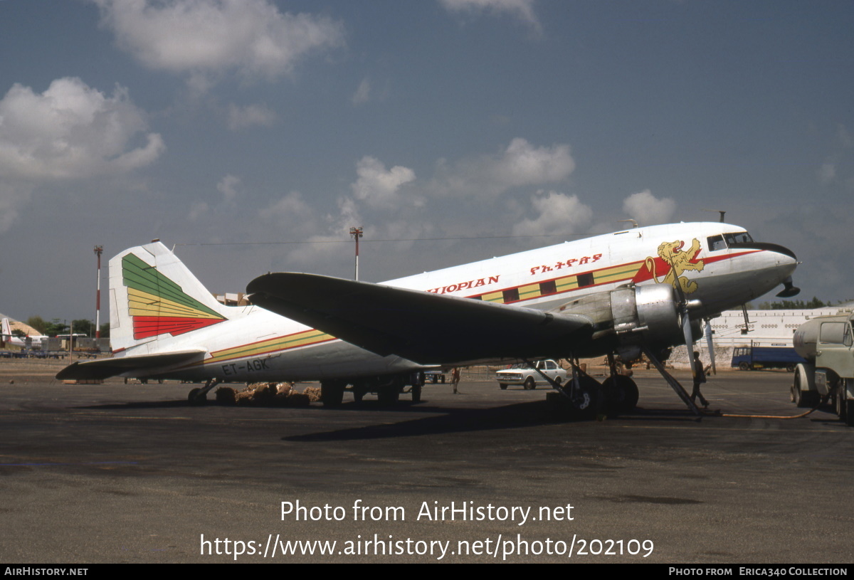 Aircraft Photo of ET-AGK | Douglas C-47B Skytrain | Ethiopian Airlines | AirHistory.net #202109