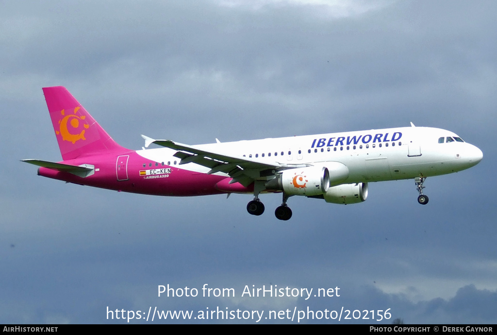 Aircraft Photo of EC-KEN | Airbus A320-214 | Iberworld Airlines | AirHistory.net #202156