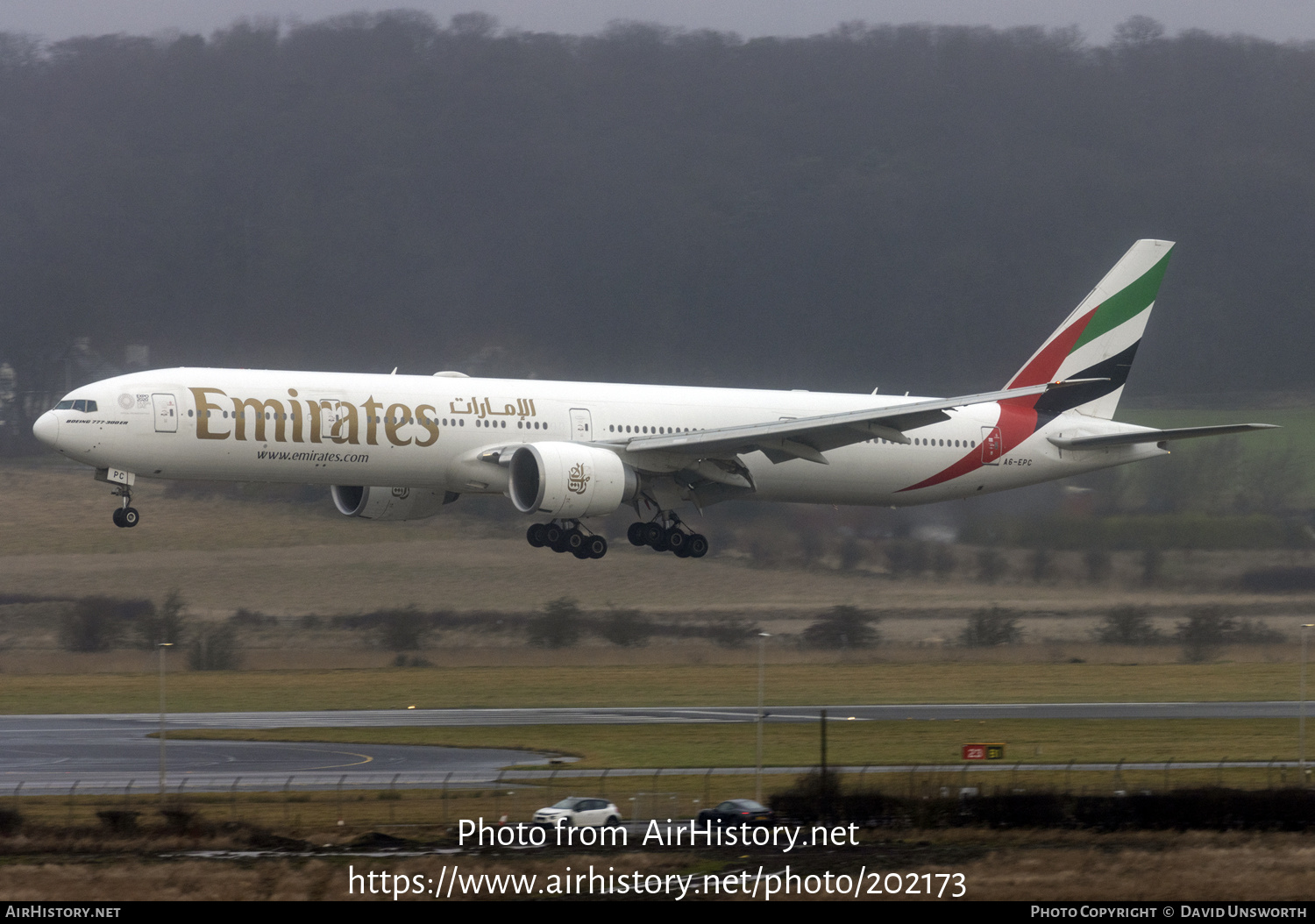 Aircraft Photo of A6-EPC | Boeing 777-31H/ER | Emirates | AirHistory.net #202173