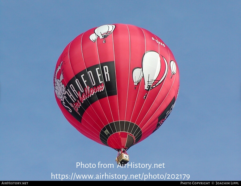 Aircraft Photo of D-OTEO | Schroeder Fire Balloons G | AirHistory.net #202179