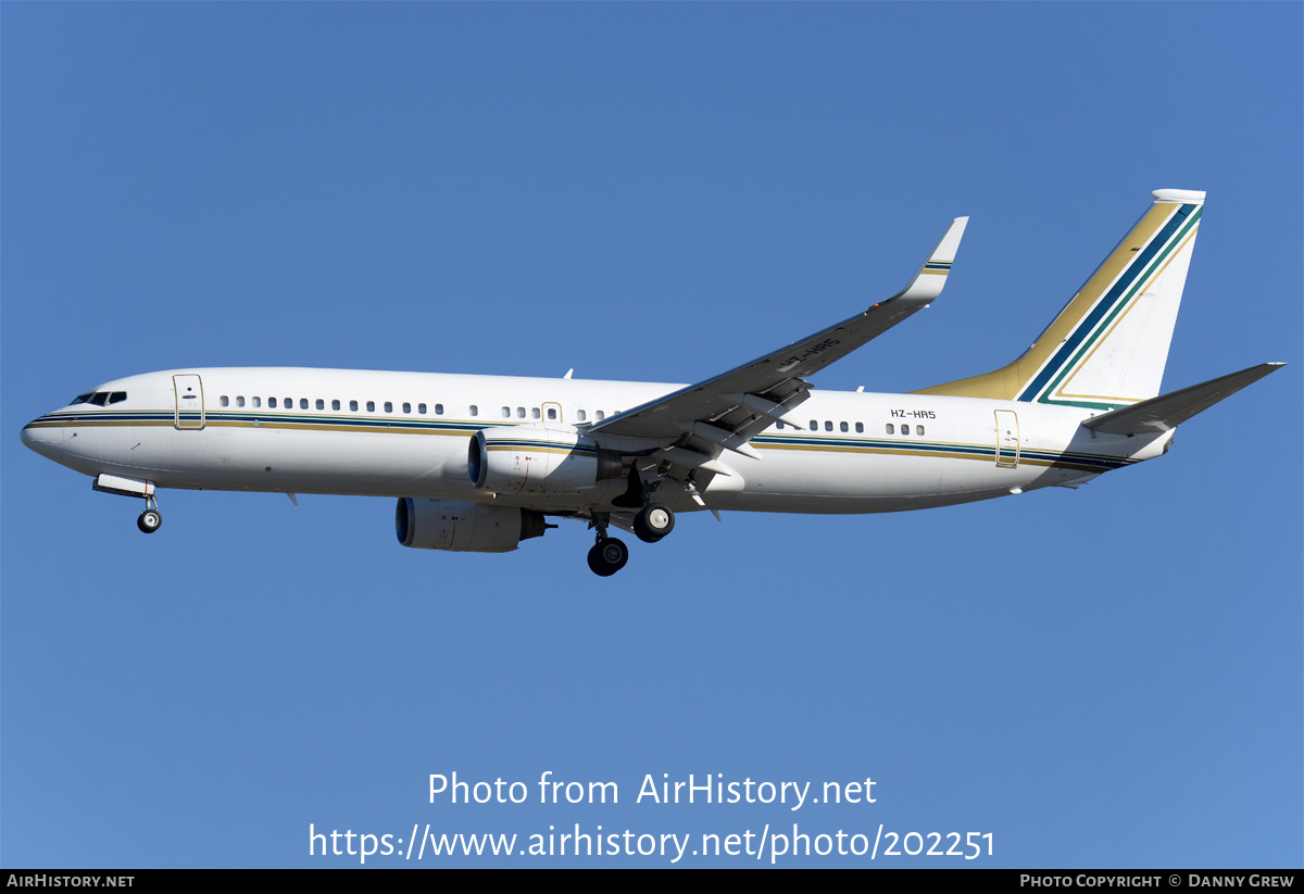 Aircraft Photo of HZ-HR5 | Boeing 737-8AN BBJ2 | AirHistory.net #202251